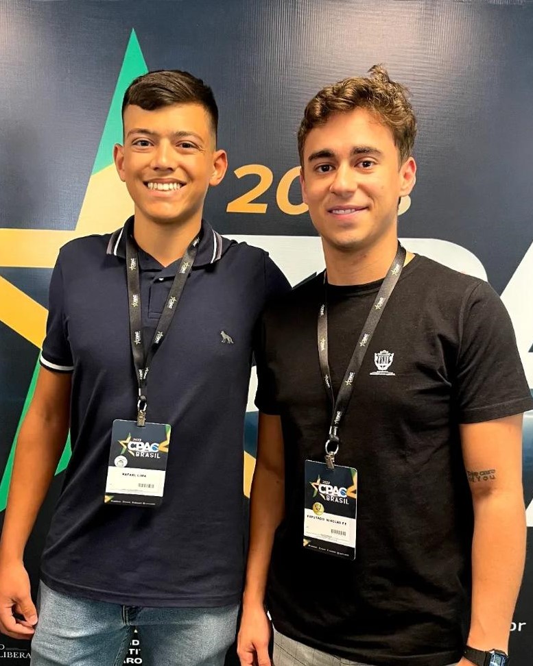 Foto com Nikolas